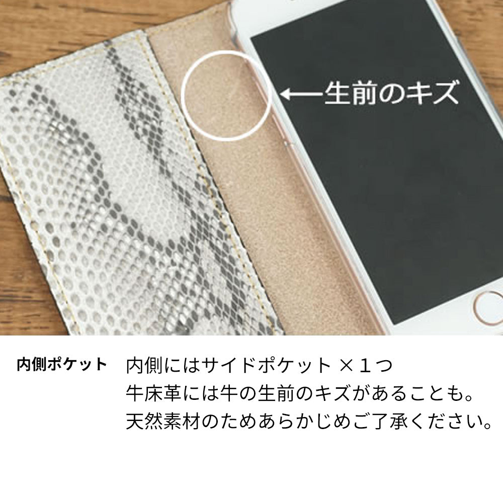 Galaxy S25 SC-51F docomo ダイヤモンドパイソン(本革) 手帳型ケース