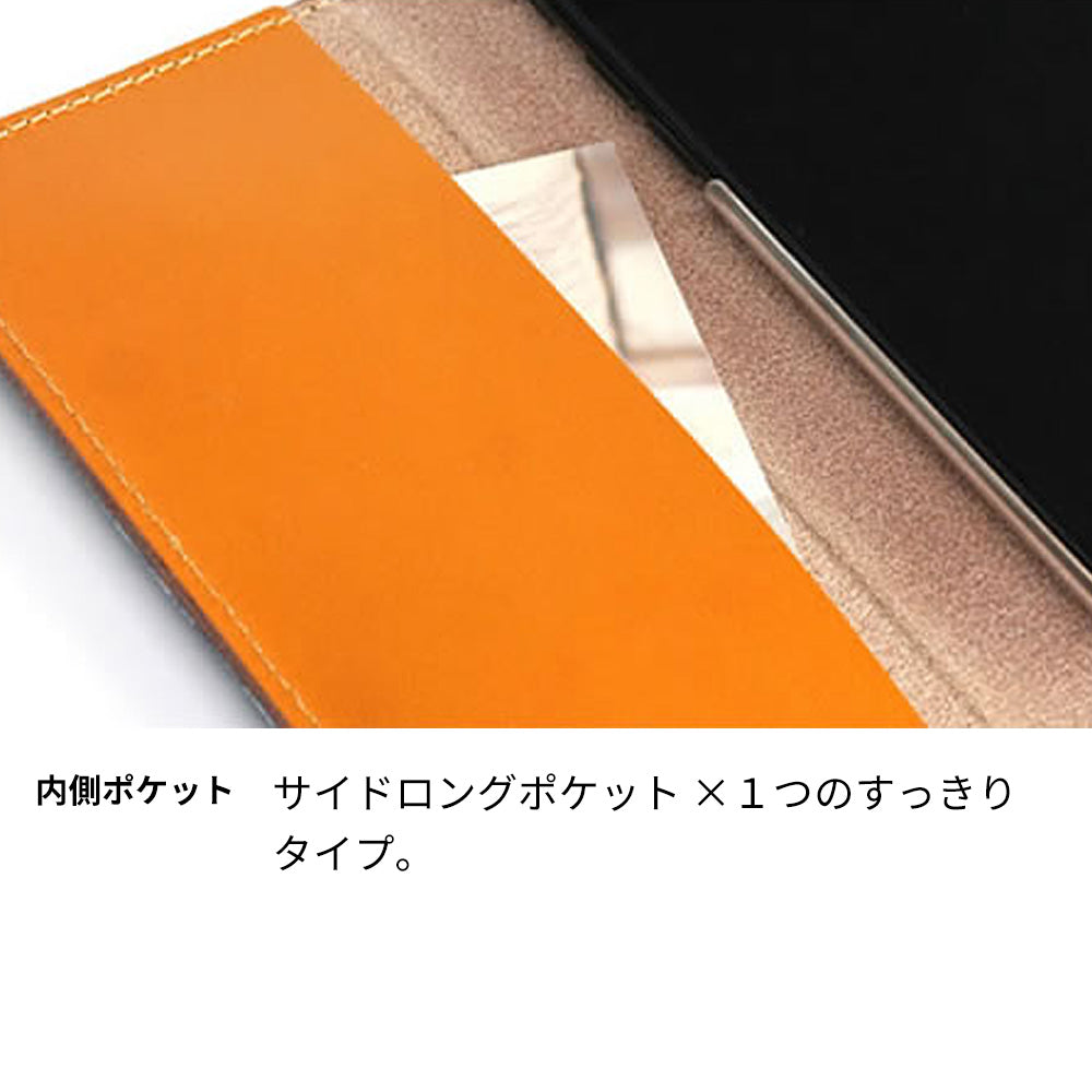 Galaxy S25 SC-51F docomo 岡山デニム×本革仕立て 手帳型ケース 耐衝撃