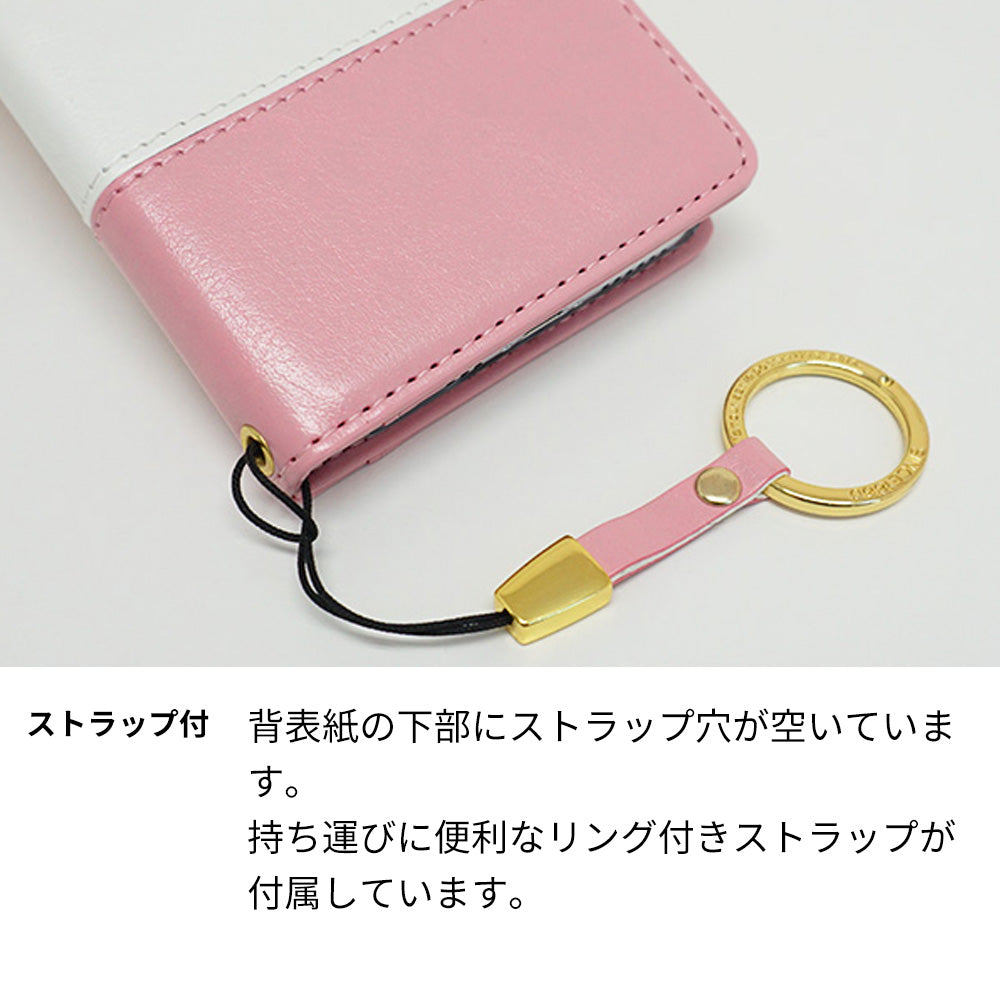Xiaomi 14T Pro A402XM SoftBank スマホケース 手帳型 バイカラー×リボン 耐衝撃