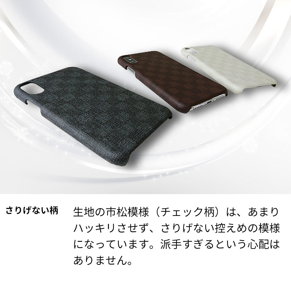 Galaxy S25 SCG31 au チェックパターンまるっと全貼りハードケース