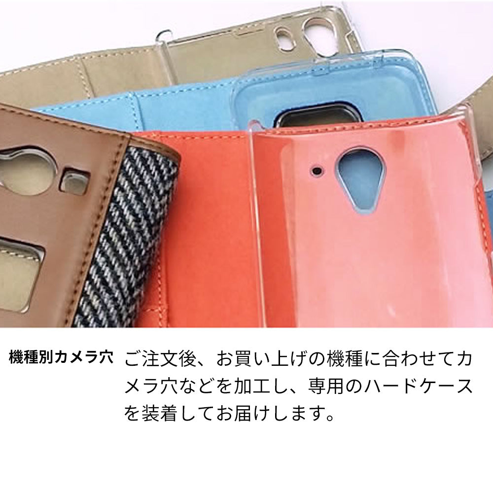 Galaxy S25 Ultra SC-52F docomo ハリスツイード(A-type) 手帳型ケース 耐衝撃