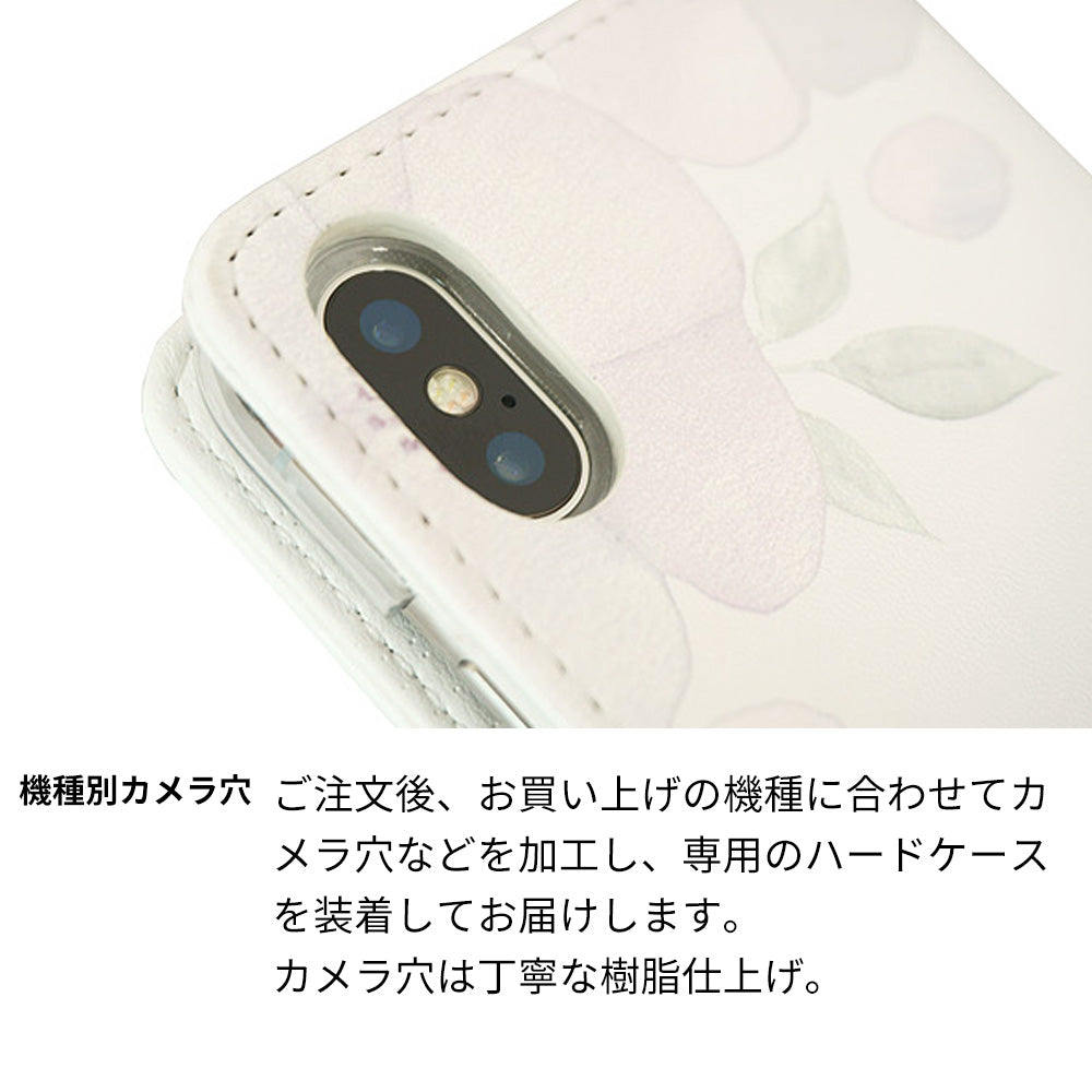 Galaxy S25 SC-51F docomo ドゥ・フルール デコ付きバージョン プリント手帳型ケース 耐衝撃