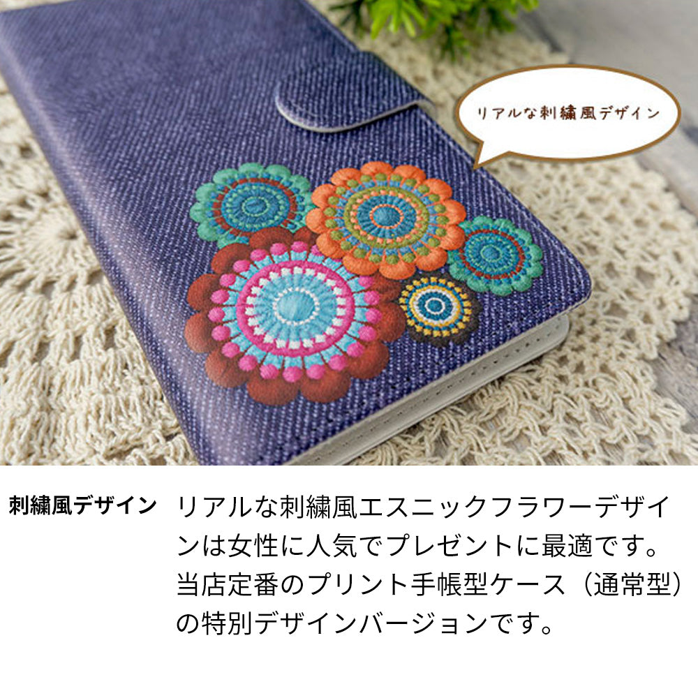 Galaxy S25 SCG31 au プリント手帳型 花柄 手帳型スマホケース