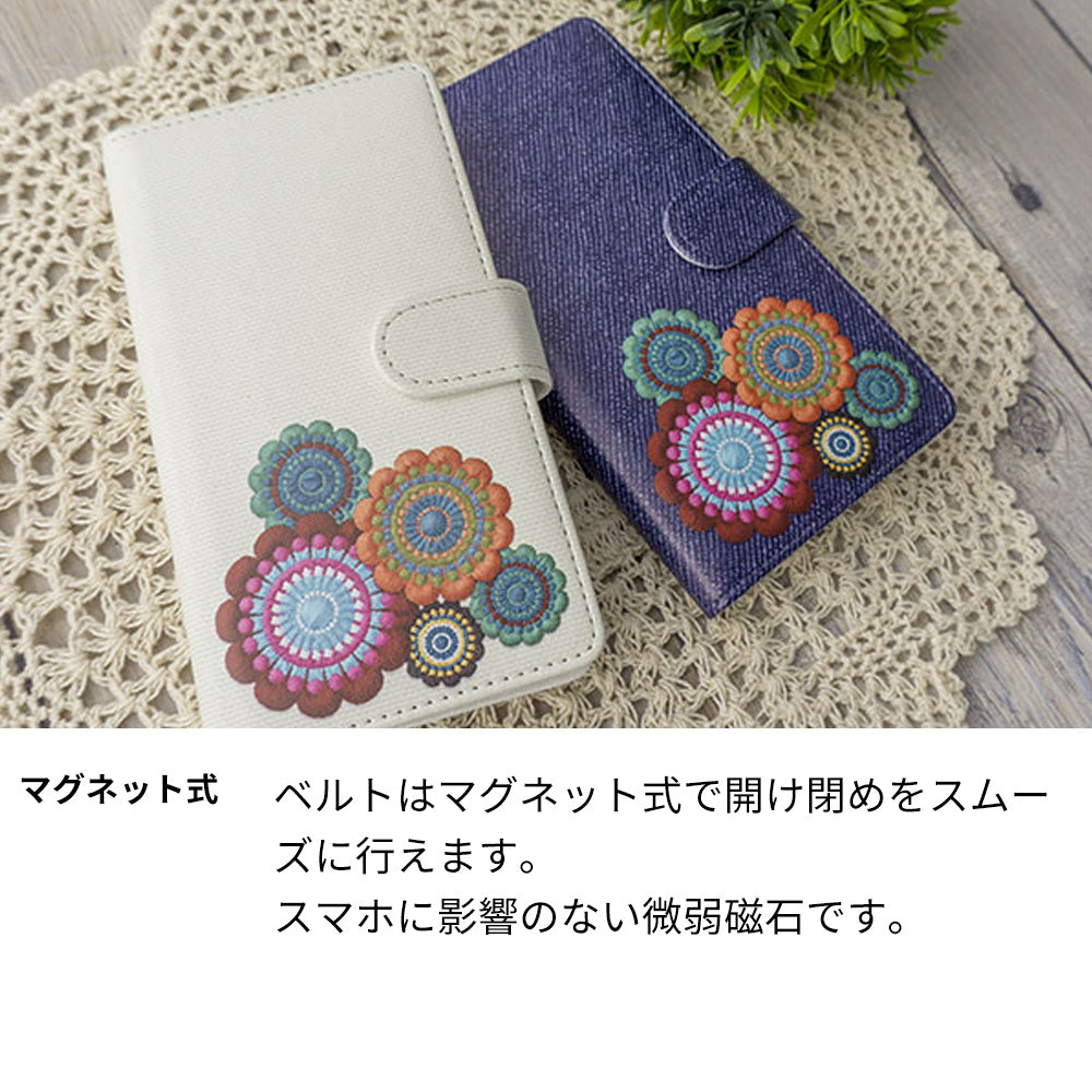 Google Pixel 9 プリント手帳型 花柄 手帳型スマホケース