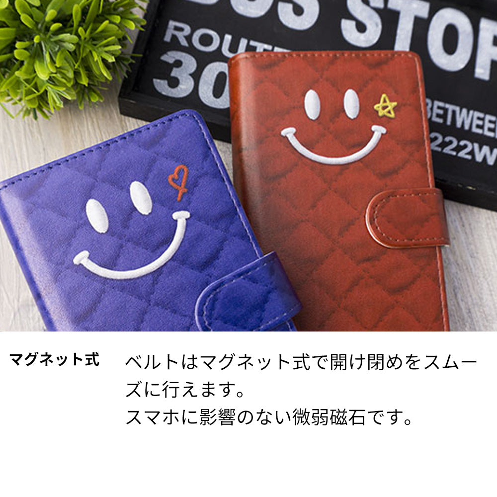 Google Pixel 7a スマホケース 手帳型 全機種対応 スマイル UV印刷 耐衝撃