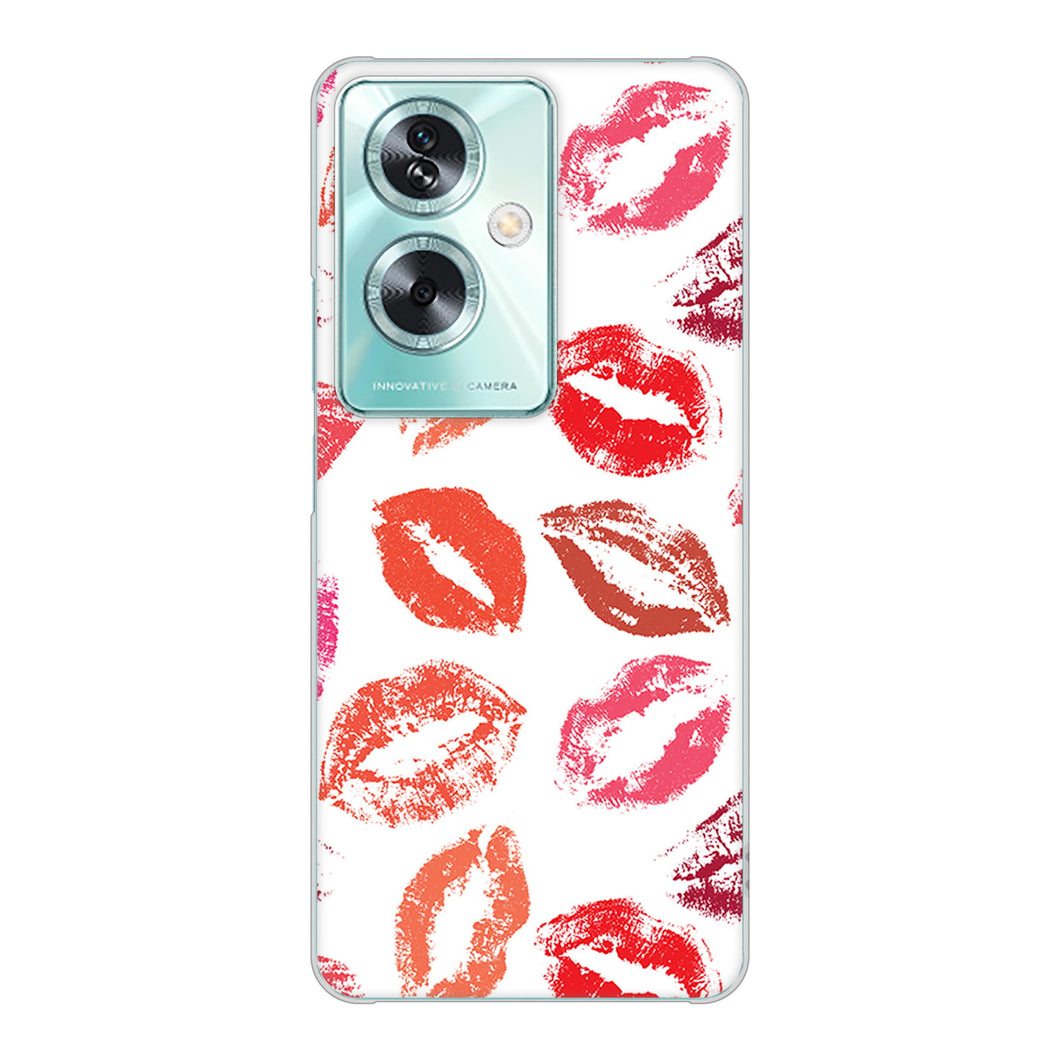 OPPO A79 5G A303OP Y!mobile 734 キスkissキス ハードケース 背面印刷