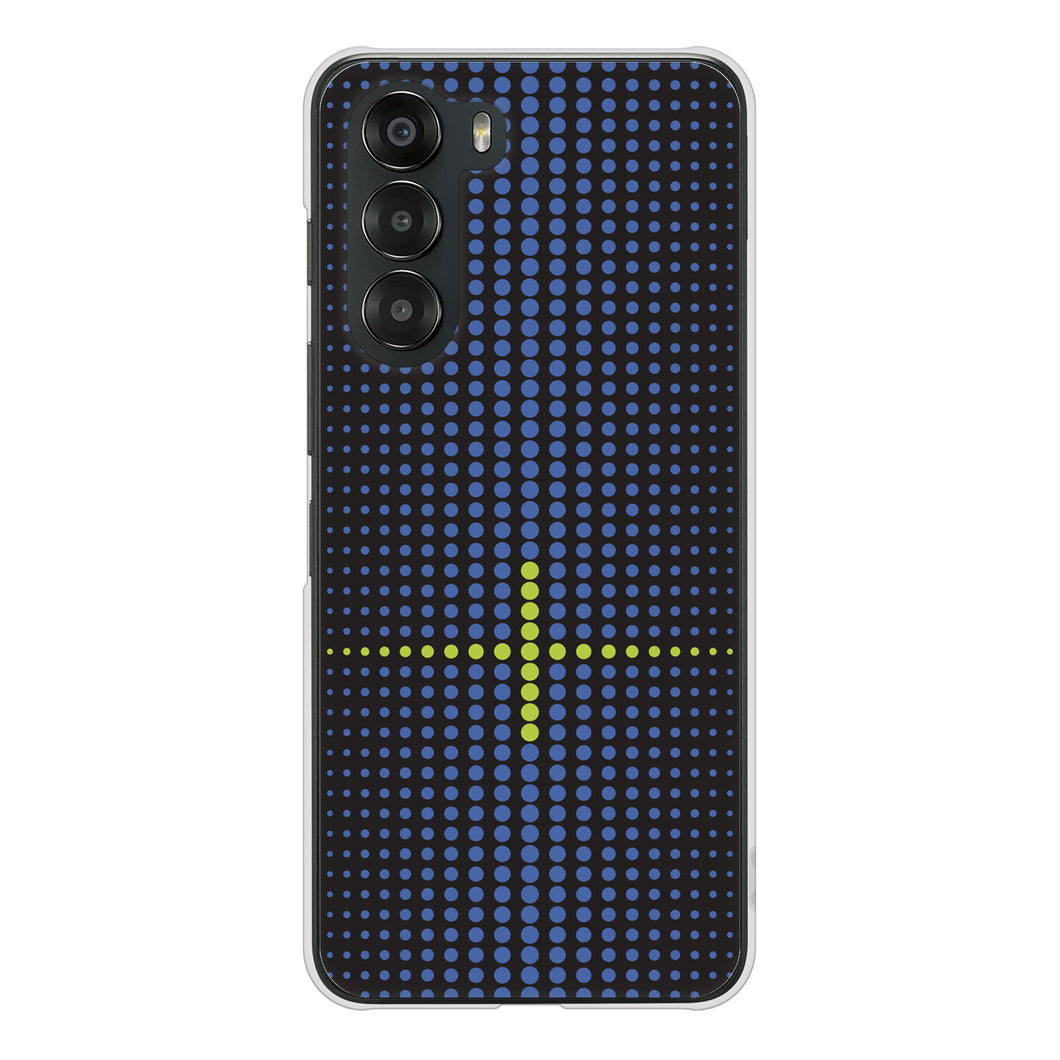 nubia S 5G A403ZT Y!mobile IB907 グラデーションドット ハードケース 背面印刷