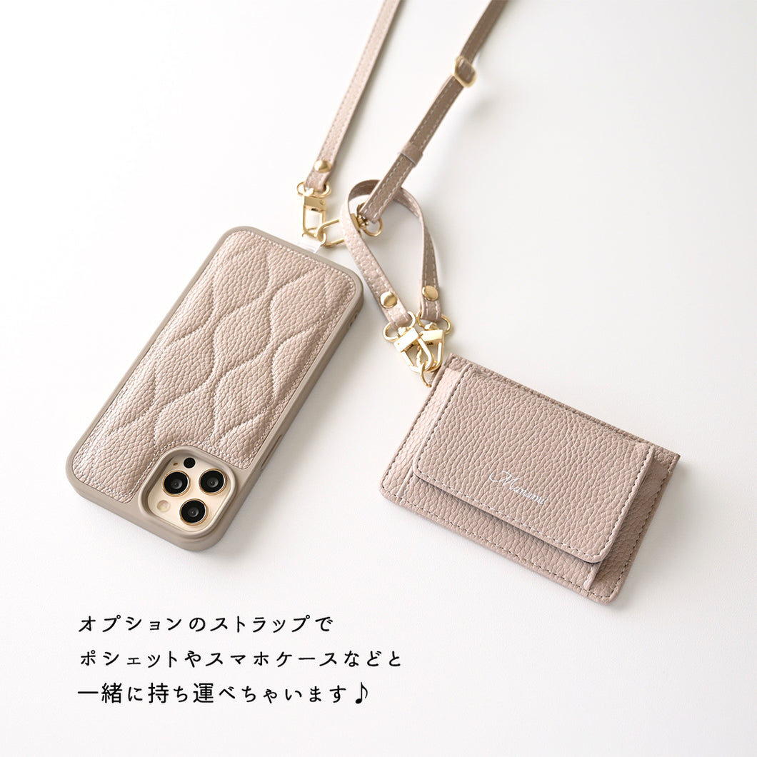 BOX型コインケース付き パスケース 【 simple - クラシック - 】 名入れ