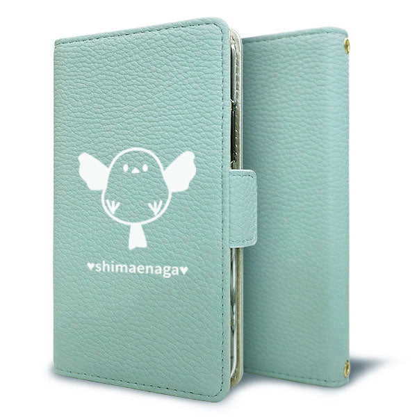 OPPO A5 5G A502OP Y!mobile ワンポイントくすみカラー 手帳型 ミラー スタンド機能付 耐衝撃