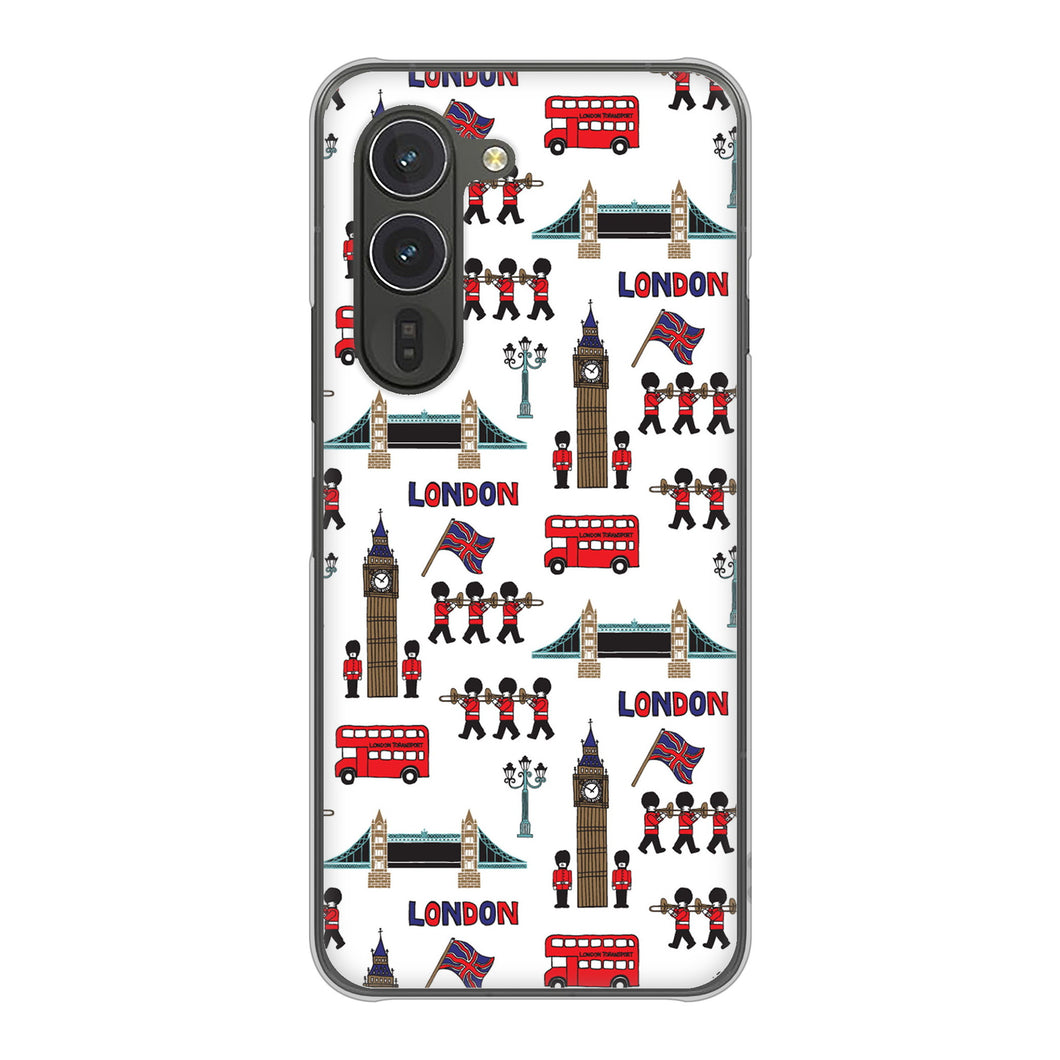 arrows Alpha F-51F docomo 高画質仕上げ 背面印刷 ハードケース 【EK811 ロンドンの街】