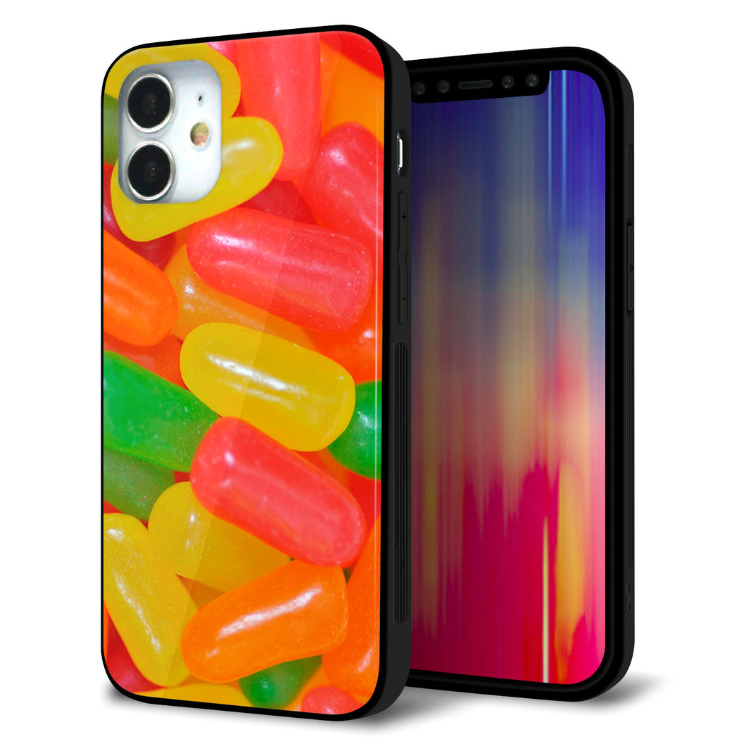 iPhone 12 mini 強化ガラス&TPUスマホケース ガラプリ【449 ジェリービーンズ】