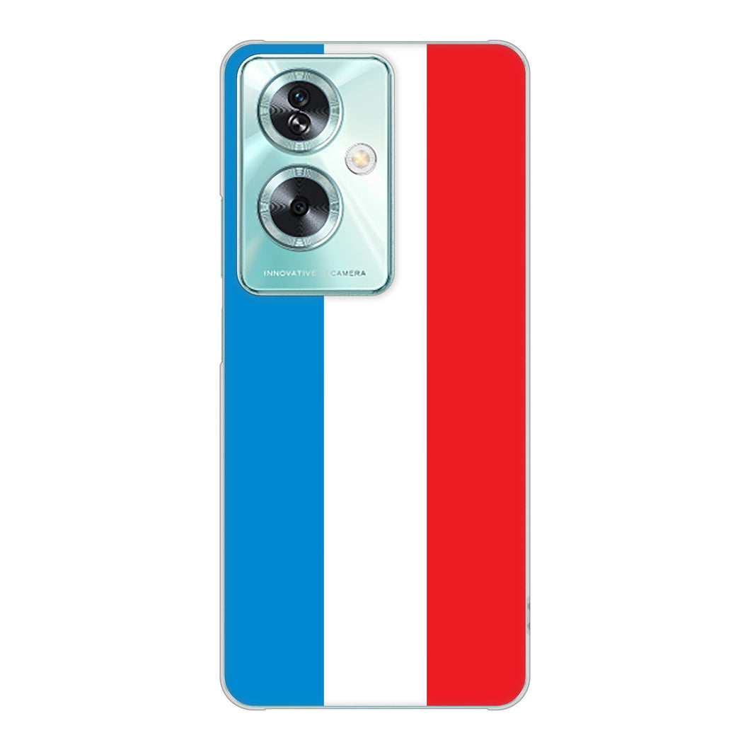 OPPO A79 5G 高画質仕上げ 背面印刷 ハードケース国旗