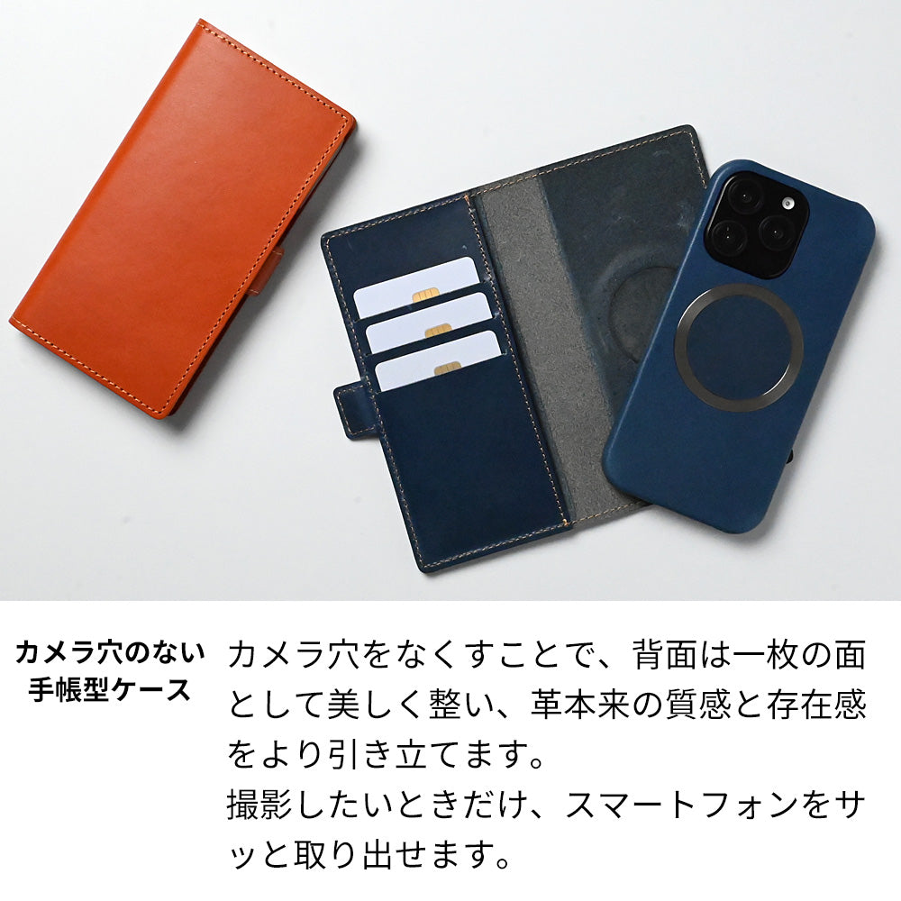 iPhone16 Pro Max レンズ完全保護 栃木レザー 手帳型ケース MagSafe対応 CAMHIDE
