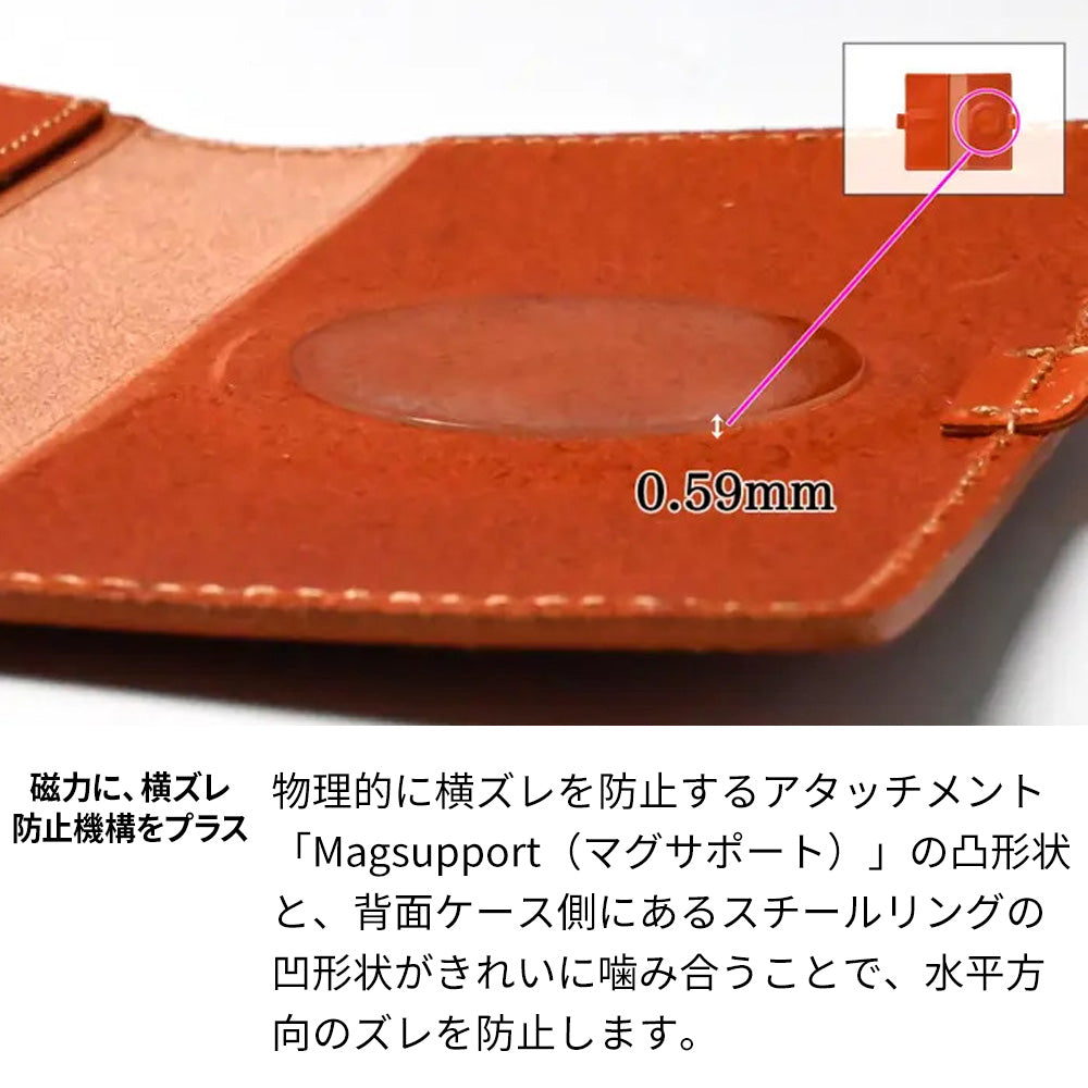 iPhone16 Plus レンズ完全保護 栃木レザー 手帳型ケース MagSafe対応 CAMHIDE