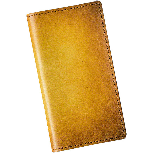 iPhone5s 姫路レザー 手帳型 ベルトなし グラデーションレザー スマホケース 耐衝撃
