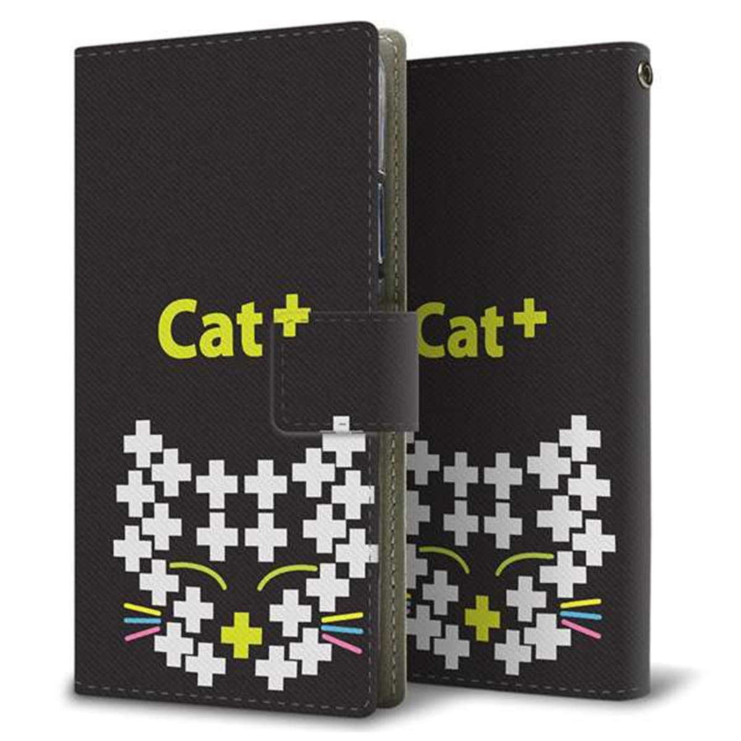 アローズ M04 画質仕上げ プリント手帳型ケース(薄型スリム)【IA807 Cat+】