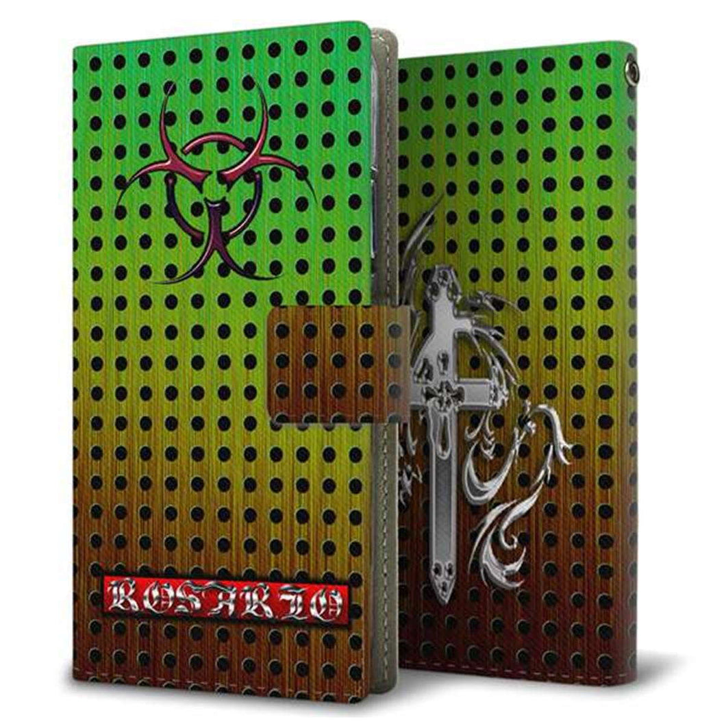 au ギャラクシー S10+ SCV42 画質仕上げ プリント手帳型ケース(薄型スリム)【YA984 ROSARIO_03】