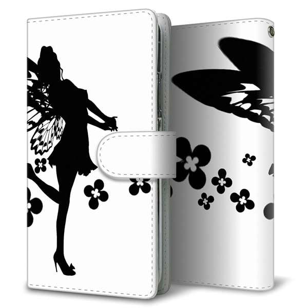 au エクスペリア5 SOV41 高画質仕上げ プリント手帳型ケース(通常型)【YE864 フェアリー05】