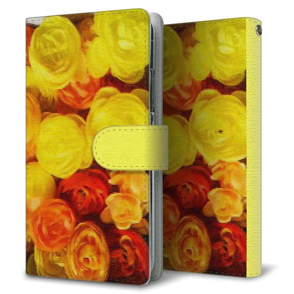 Google Pixel 4 XL 高画質仕上げ プリント手帳型ケース(通常型)【YI880 フラワー1】