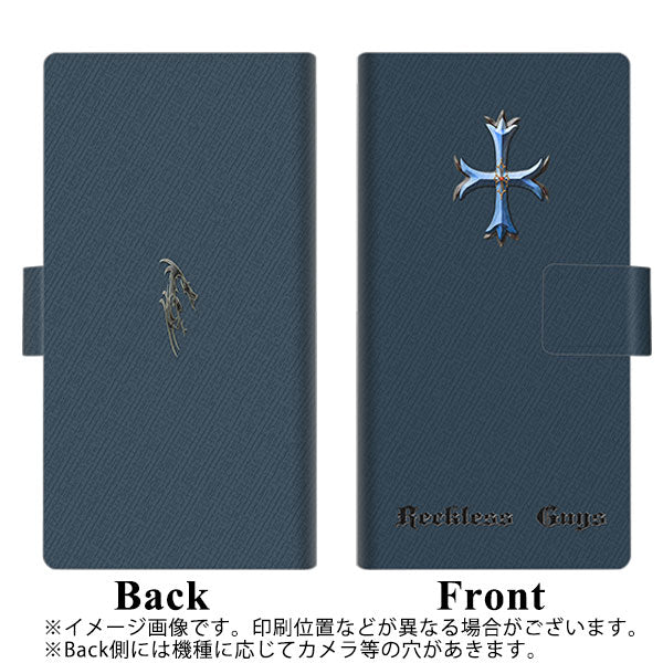 SoftBank ディグノG 602KC 画質仕上げ プリント手帳型ケース(薄型スリム)【YC914 クロスシアンs】