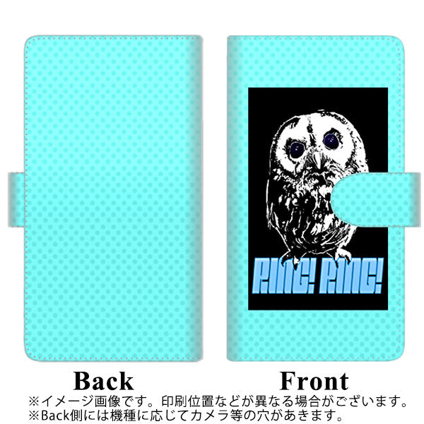 HUAWEI nova lite for Y!mobile 608HW 高画質仕上げ プリント手帳型ケース(通常型)【YG807 アウル08】