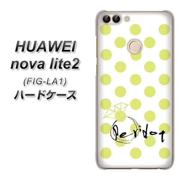 HUAWEI nova lite 2 FIG-LA1 OE817 8月ペリシンプル ハードケース 背面印刷