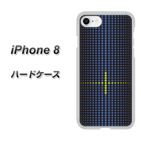 iPhone8 高画質仕上げ 背面印刷 ハードケース【IB907 グラデーションドット】