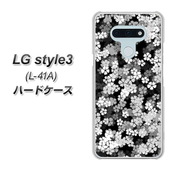 LG style3 L-41A docomo 1332 夜桜 ハードケース 背面印刷