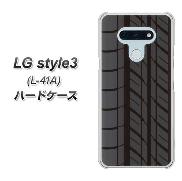 LG style3 L-41A docomo IB931 タイヤ ハードケース 背面印刷