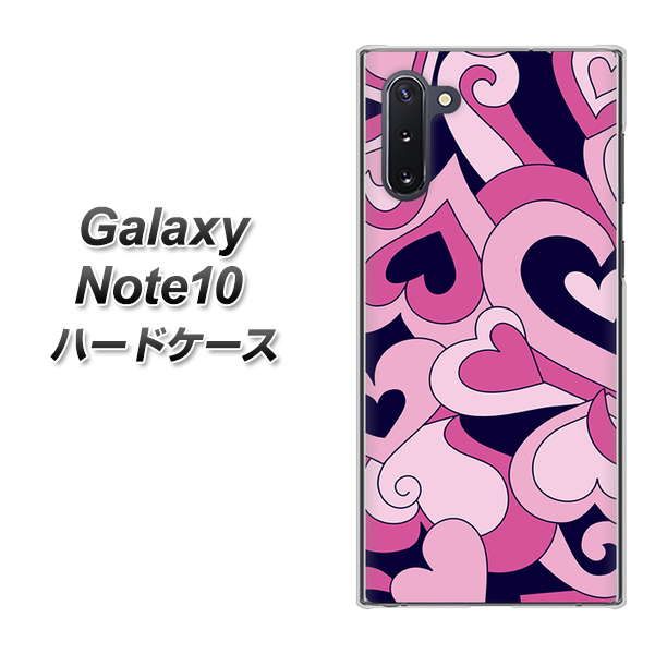 Galaxy Note10+ 223 ハートの調べ ハードケース 背面印刷