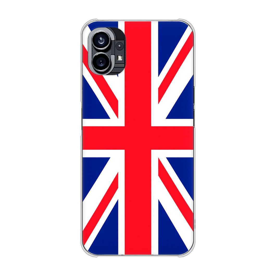 Nothing Phone(1) 200 イギリス (ユニオン・ジャック) ハードケース 背面印刷
