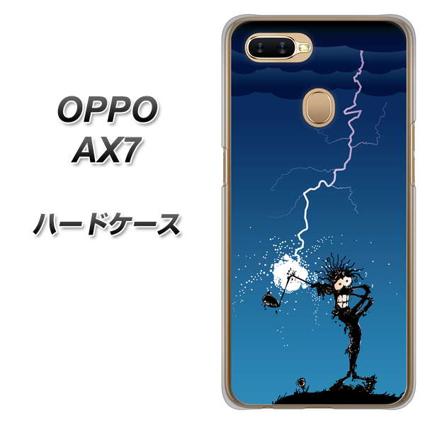 OPPO(オッポ) AX7 高画質仕上げ 背面印刷 ハードケース【417 ゴルファーの苦難】