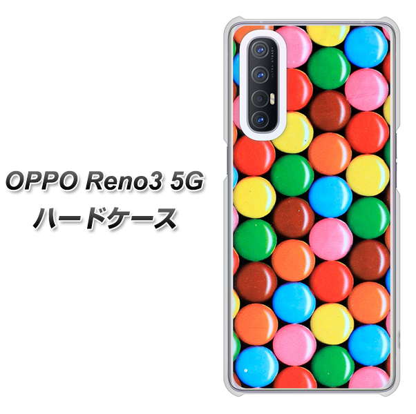 OPPO Reno3 5G SoftBank 448 マーブルチョコ ハードケース 背面印刷
