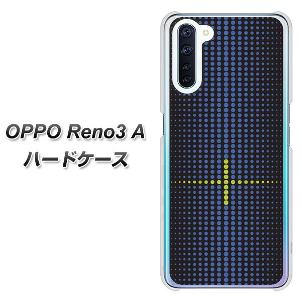 SIMフリー OPPO Reno3 A 高画質仕上げ 背面印刷 ハードケース【IB907 グラデーションドット】