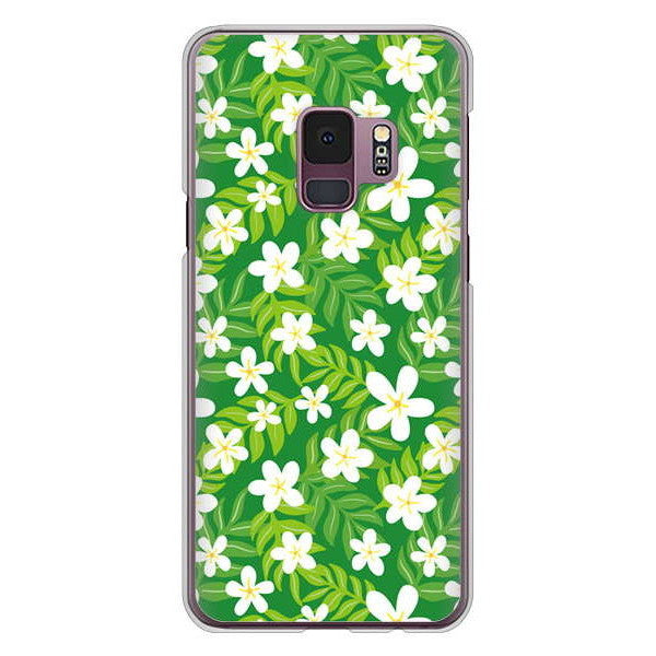 Galaxy S9 SC-02K docomo 760 ジャスミンの花畑 ハードケース 背面印刷