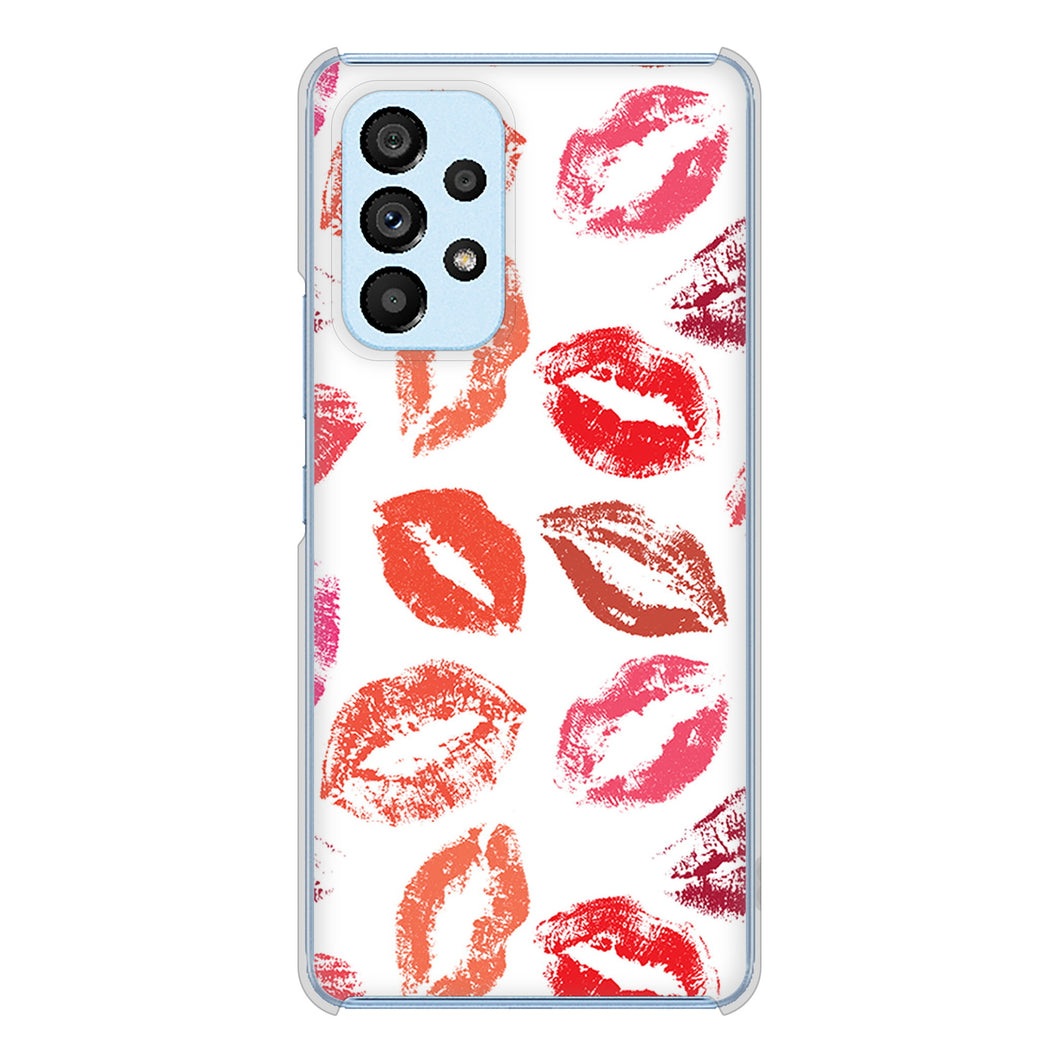 Galaxy A53 5G SC-53C docomo 734 キスkissキス ハードケース 背面印刷