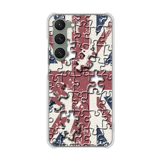 Galaxy S23 SCG19 au 高画質仕上げ 背面印刷 ハードケース ユニオンジャック