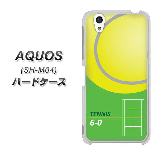 AQUOS SH-M04-A IB920 TENNIS ハードケース 背面印刷