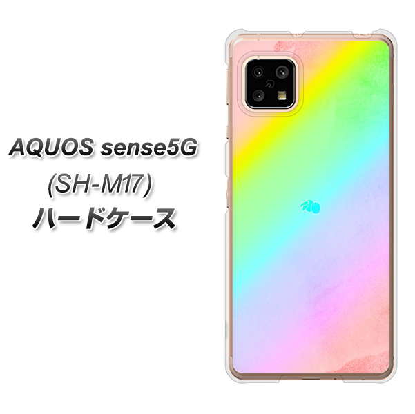 SIMフリー アクオスセンス5G SH-M17 高画質仕上げ 背面印刷 ハードケース【YJ287 デザイン】