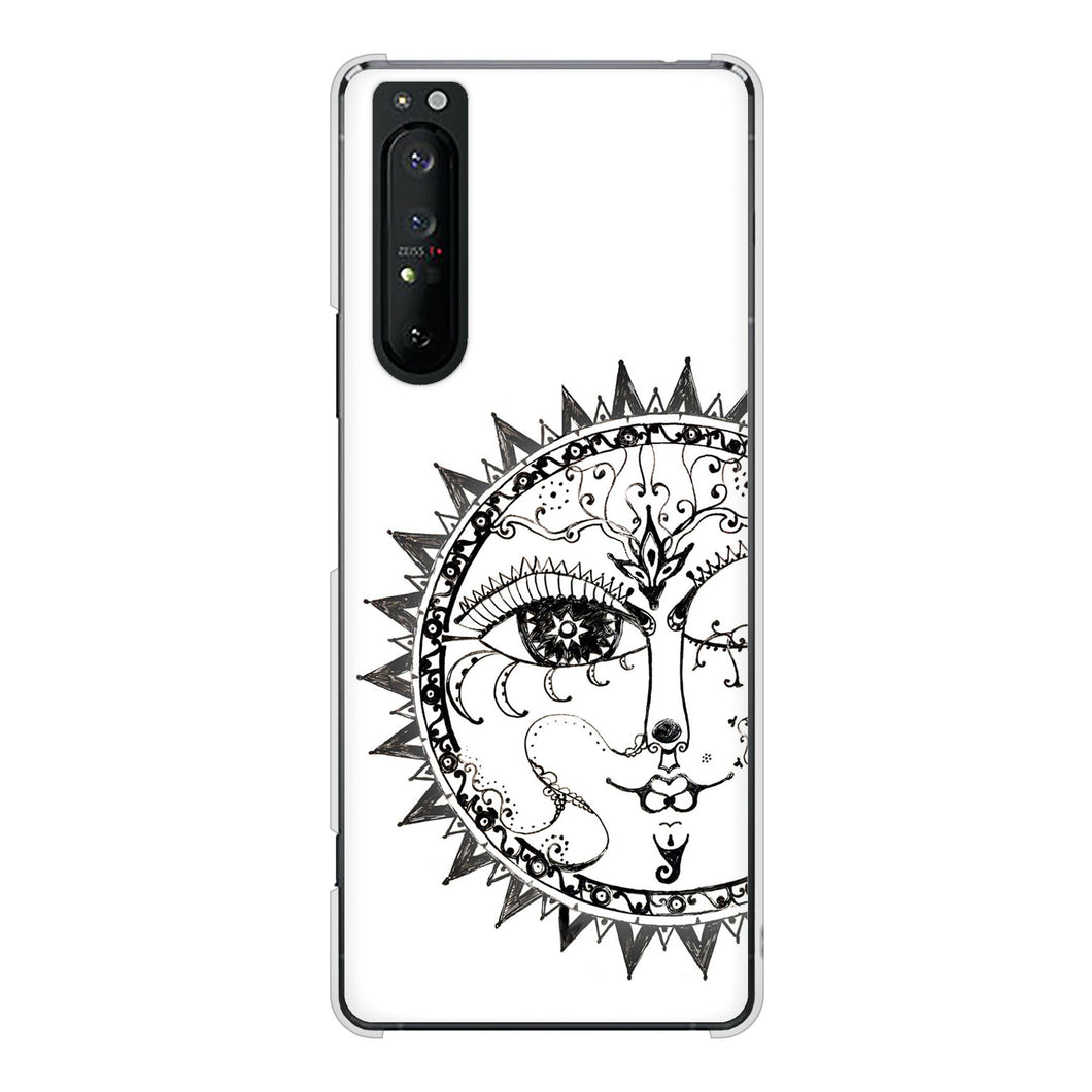 Xperia 1 II SO-51A docomo 207 太陽神 ハードケース 背面印刷
