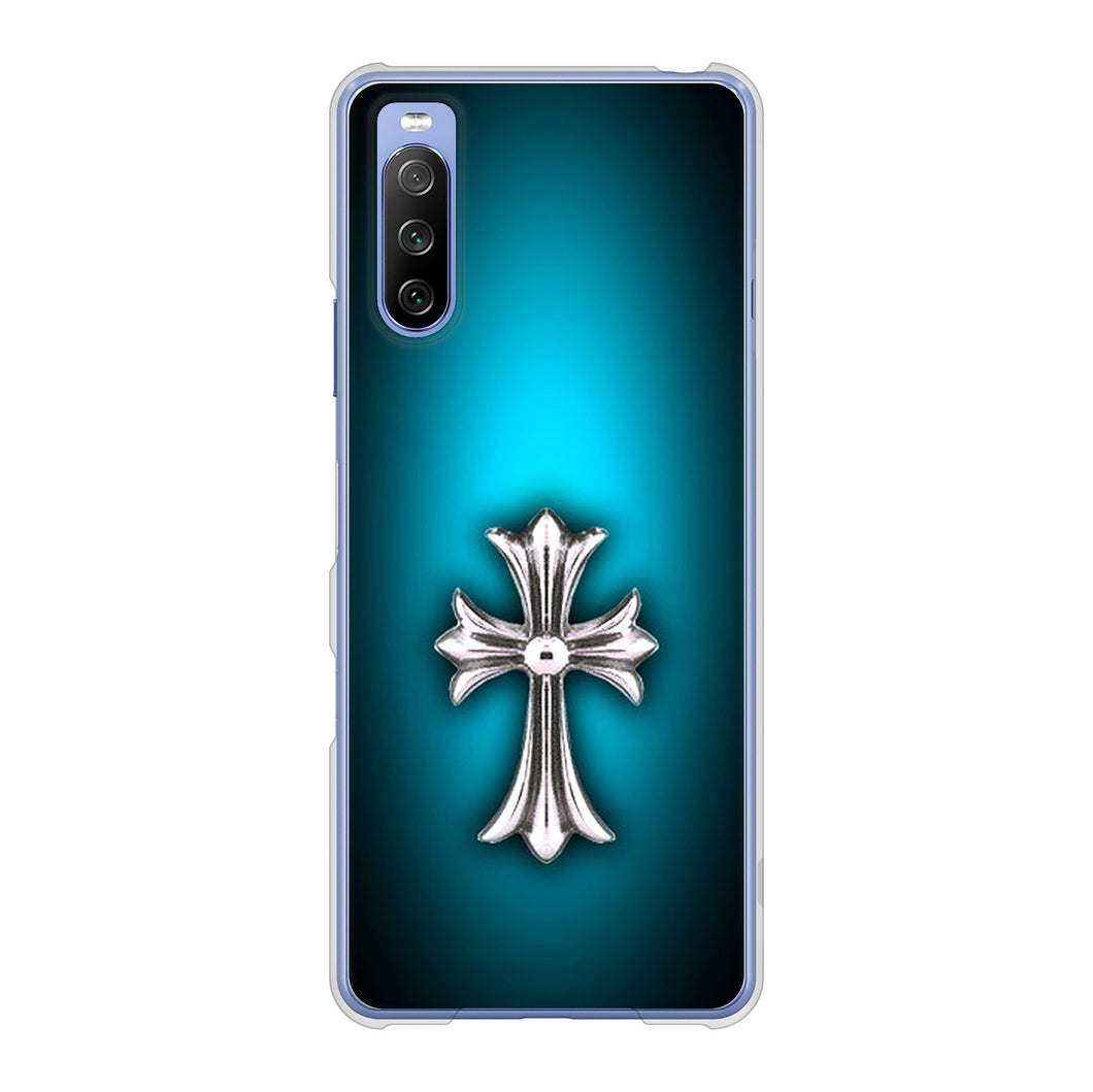 Xperia 10 III SO-52B docomo 高画質仕上げ 背面印刷 ハードケース クロス