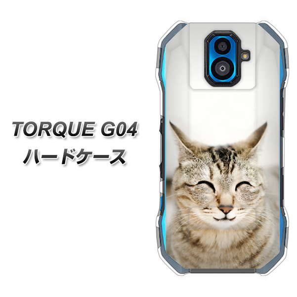 TORQUE G04 au VA801 笑福ねこ ハードケース 背面印刷