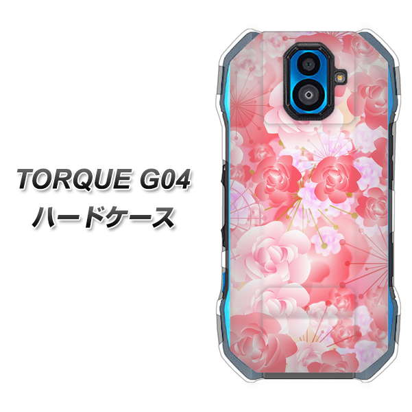 TORQUE G04 au VA817 はんなり色の華 ハードケース 背面印刷