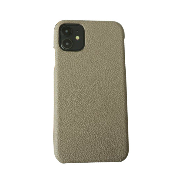iPhone Air スマホケース ハードケース 姫路レザー シュリンクレザー ナチュラルカラー