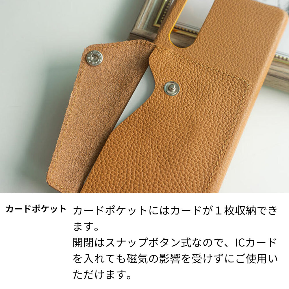iPhone16 Pro スマホケース ハードケース ナチュラルカラー カードポケット付 姫路レザー シュリンクレザー