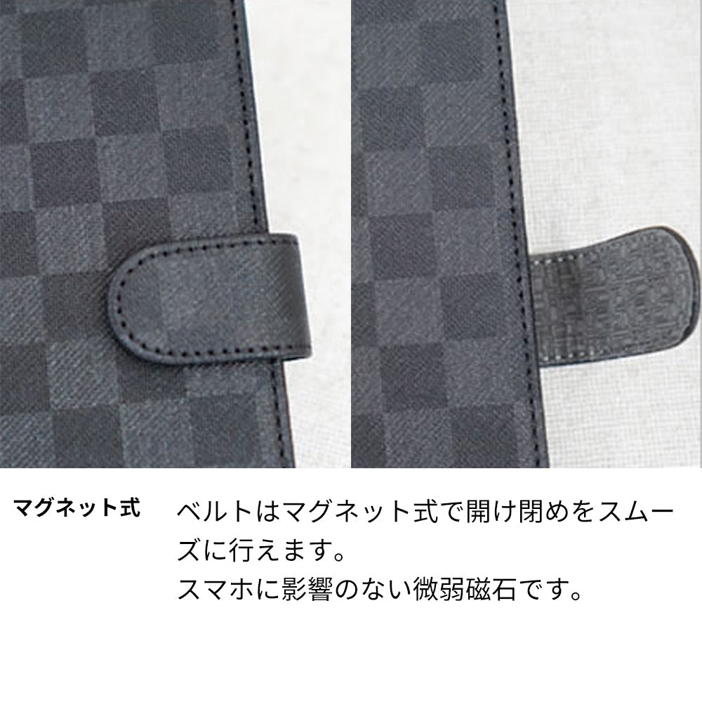AQUOS sense SH-01K docomo クリアプリントブラックタイプ 手帳型ケース