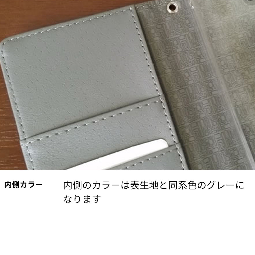 iPhone6 PLUS クリアプリントブラックタイプ 手帳型ケース