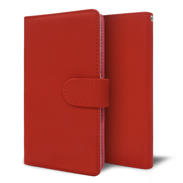 Galaxy Note10+ SCV45 au レザーシンプル 手帳型 ケース 耐衝撃
