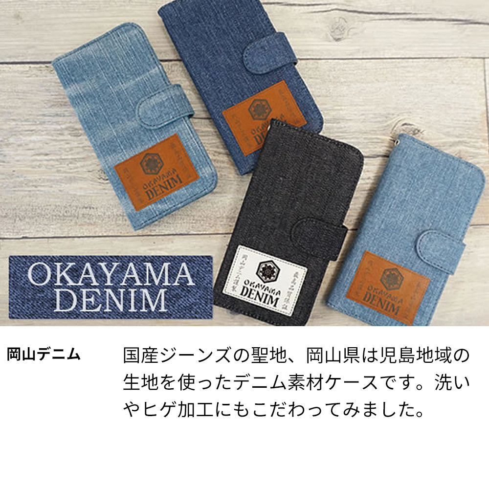 Galaxy S25 SM-S931Z SoftBank 岡山デニム 手帳型ケース 耐衝撃