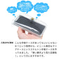AQUOS sense10 SH-M33 ビニール素材のスケルトン手帳型ケース　クリア